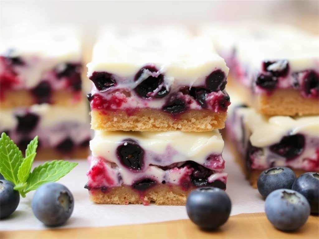 Blueberry Cream Cheese Bars Recipe