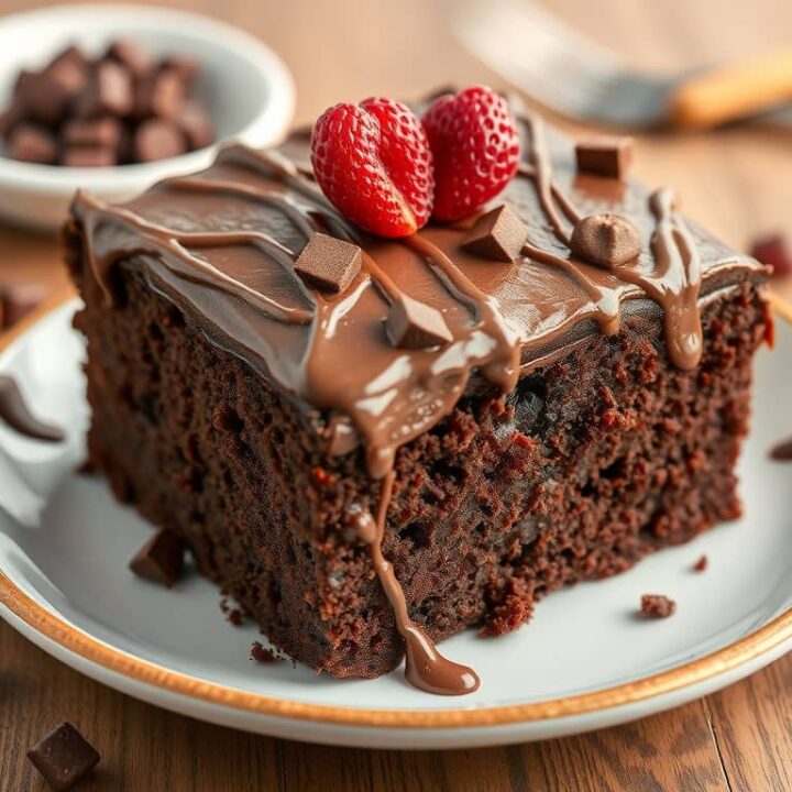 Chocolate Poke Cake Recipe