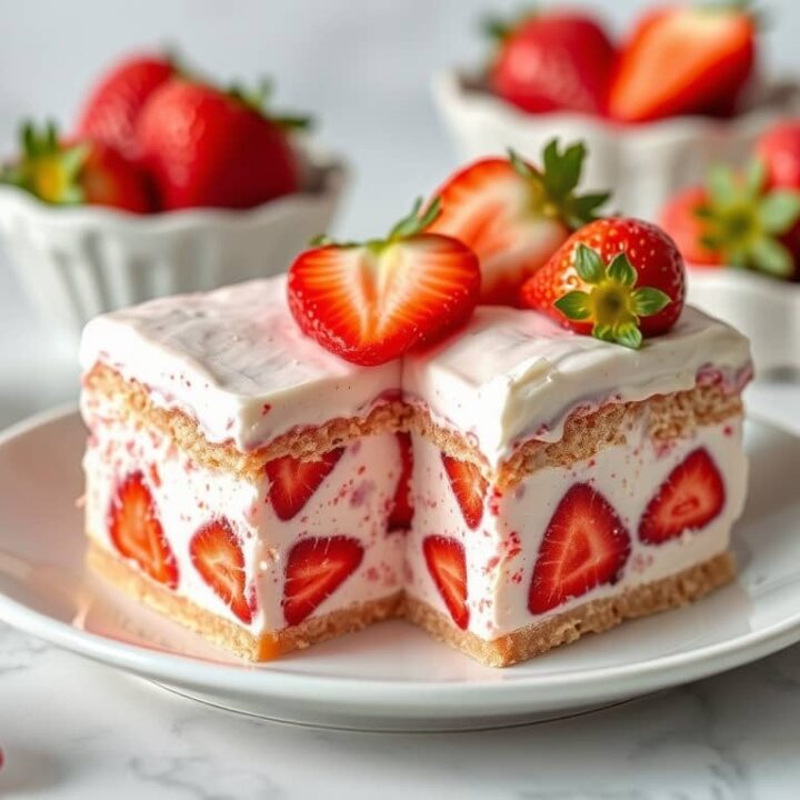 Strawberry Poke Cake