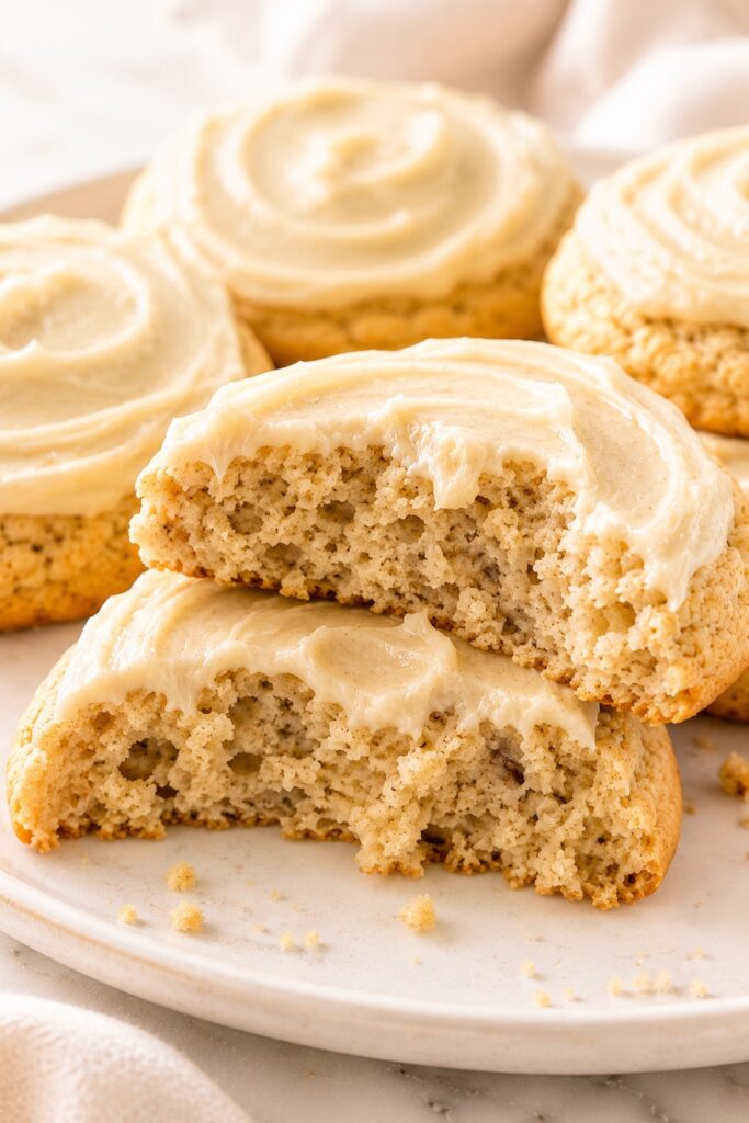 Banana Cookies Interior Crumb