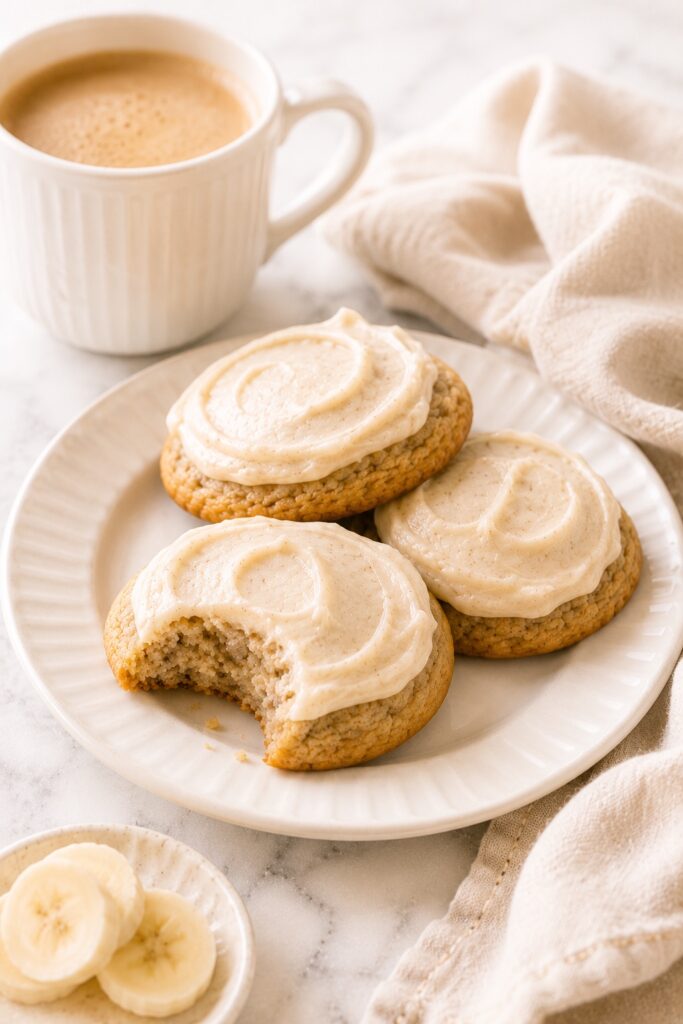 Banana Cookies Serving