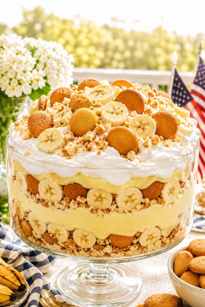 Memorial Day Dessert Banana Pudding