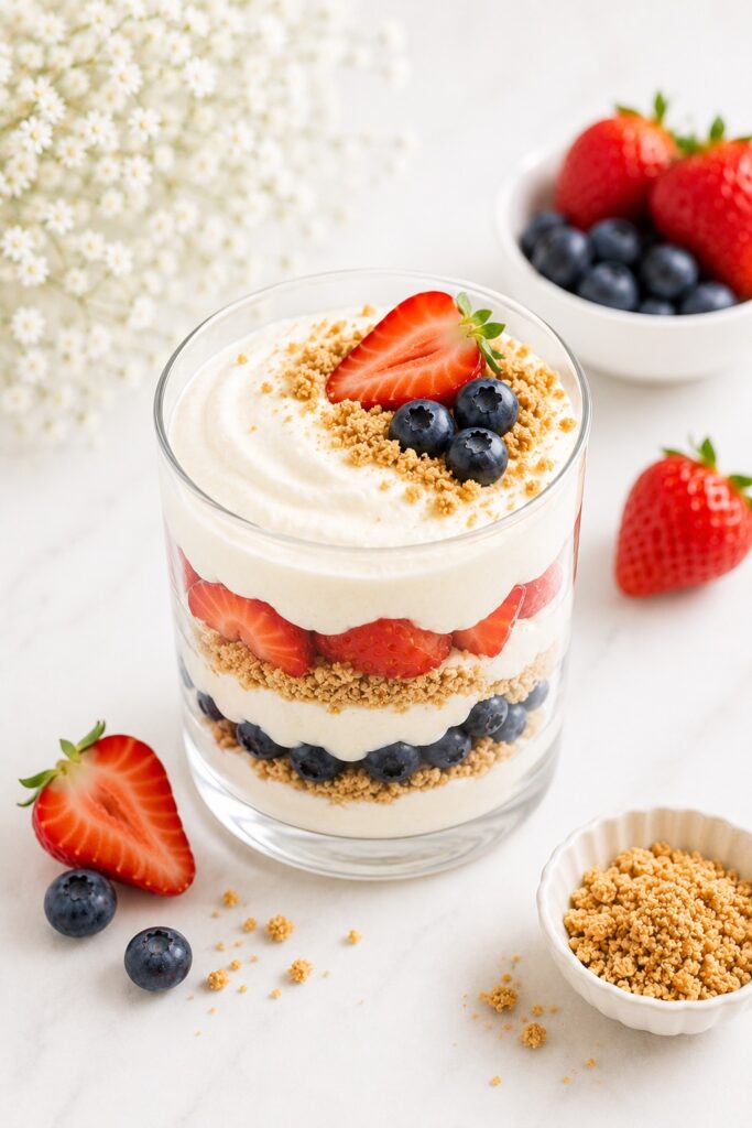 Berry Cheesecake Dessert Cup