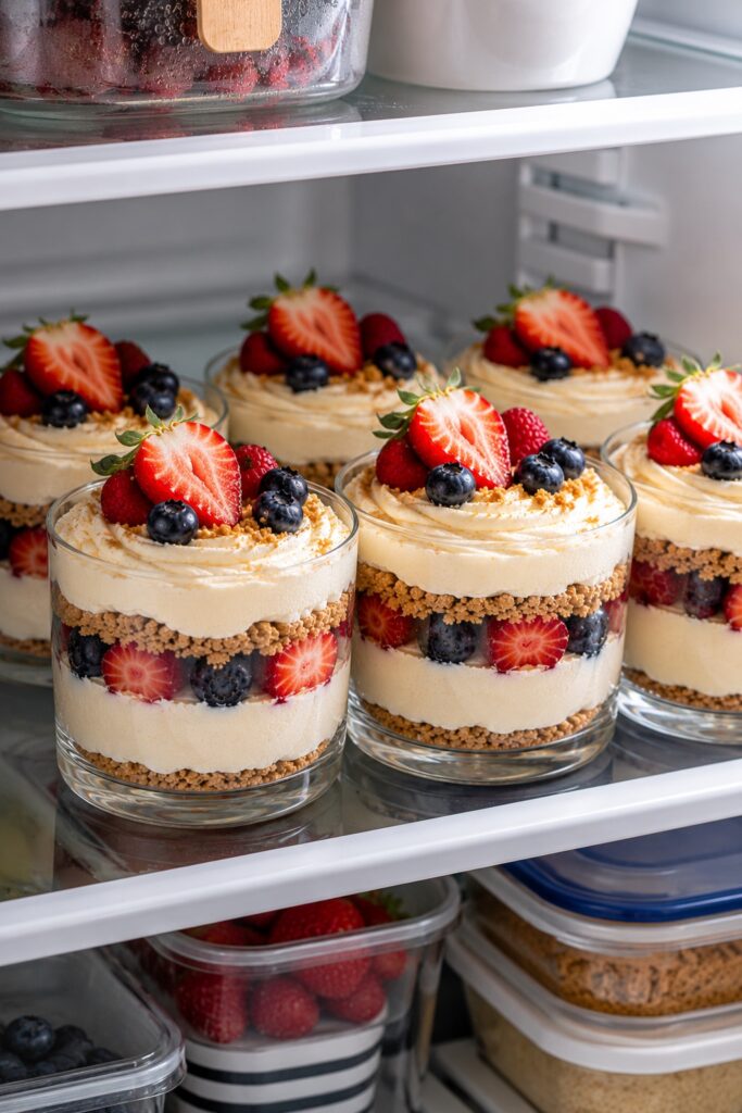 cheesecake cups storage