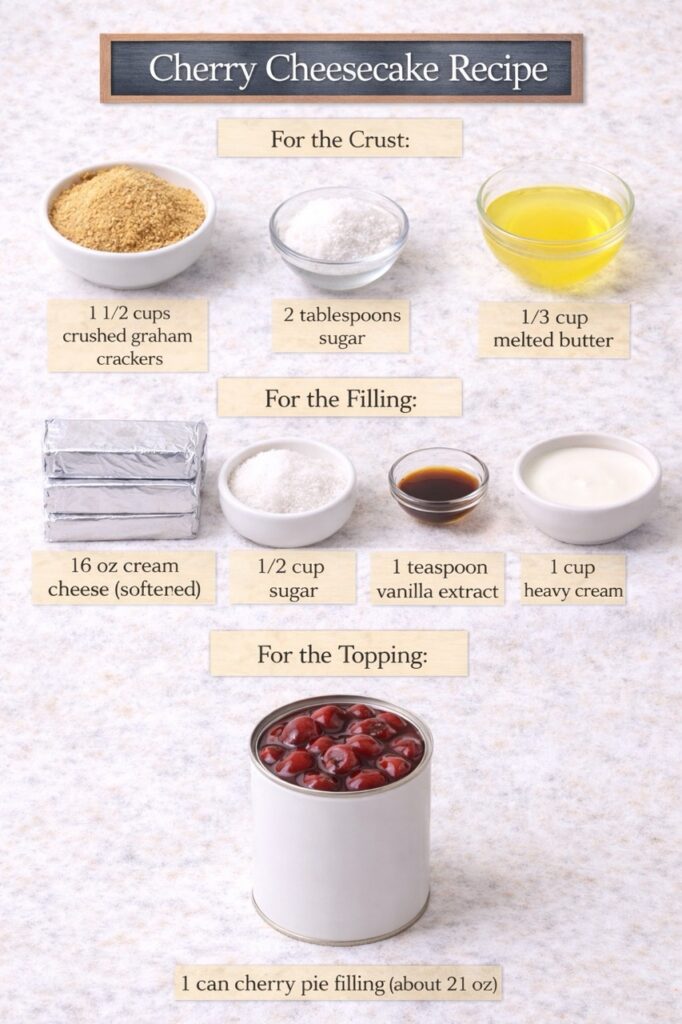 cherry cheesecake recipe ingredients
