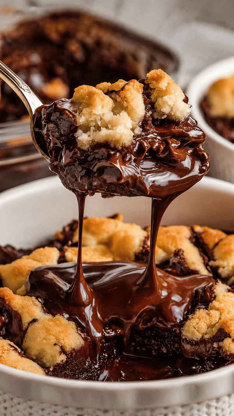 Chocolate Cobbler Recipe – Gooey, Rich & Ultra Easy Dessert