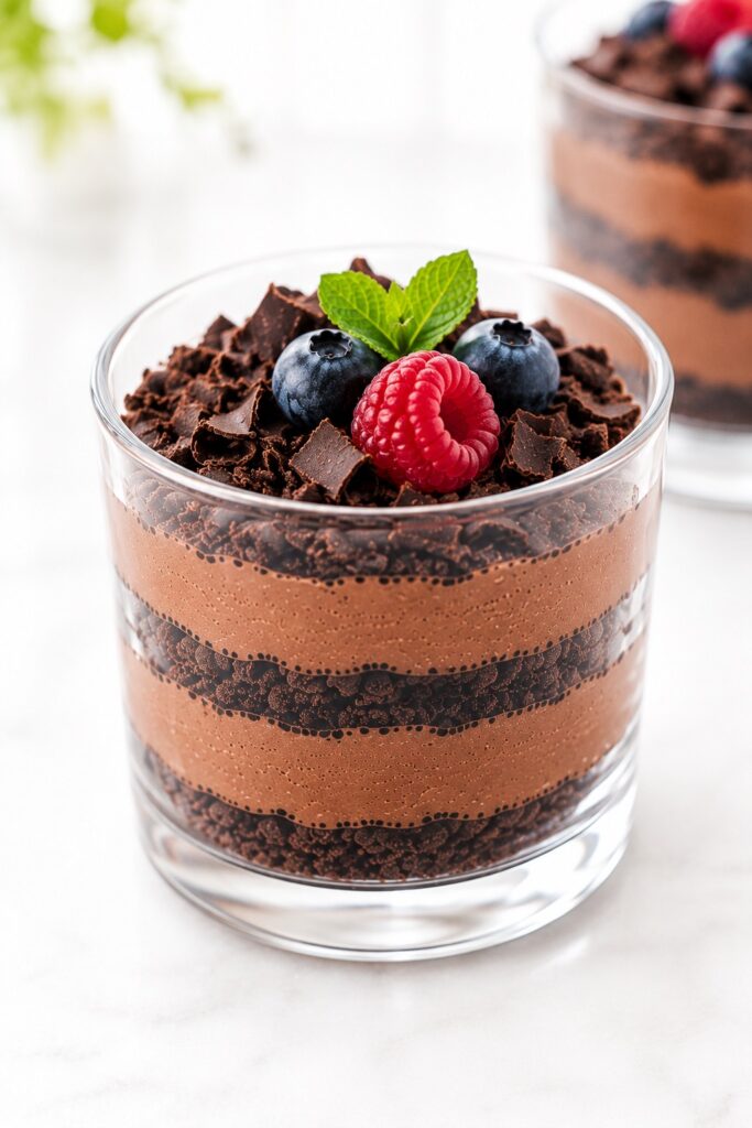 Elegant Chocolate Dessert Cups