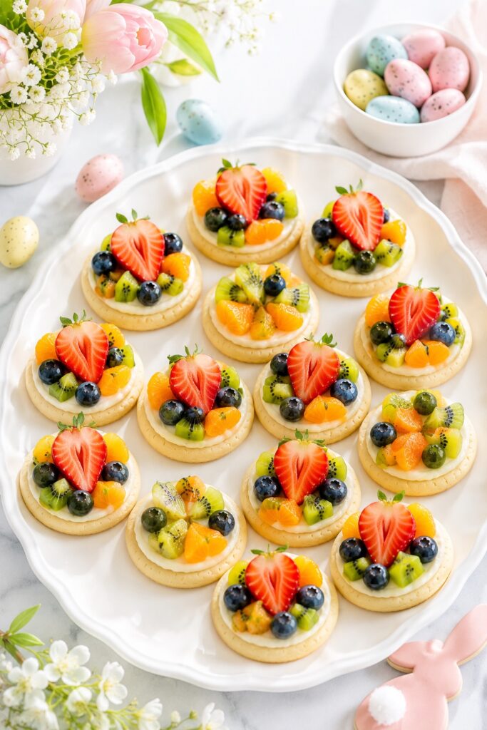 Fruit Pizza Bites for Easter Gatherings