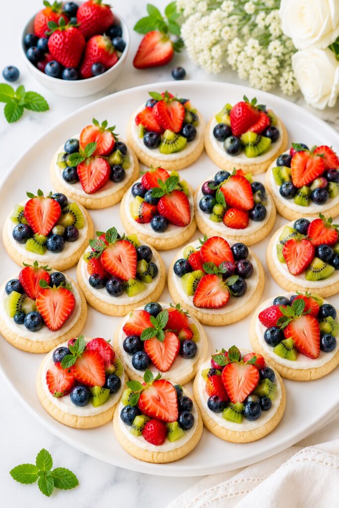 Fruit pizza bites Party Platter