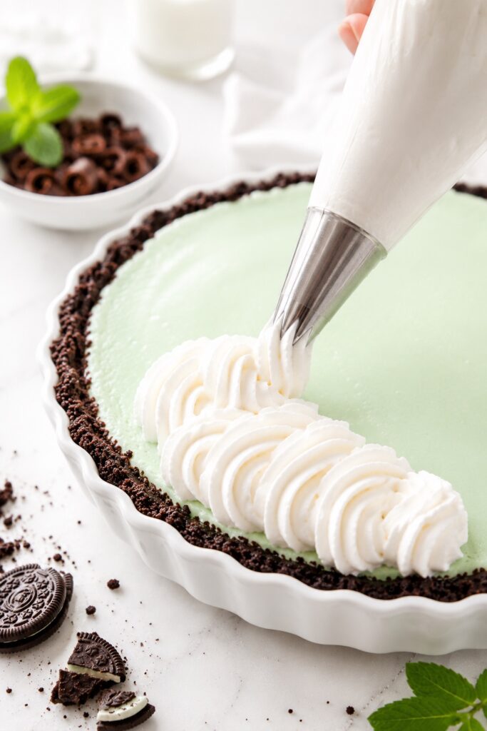 Grasshopper Pie Decoration