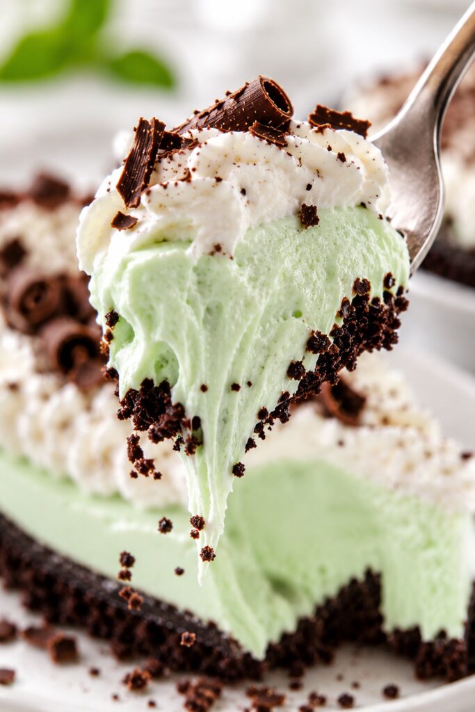 Grasshopper Pie Bite