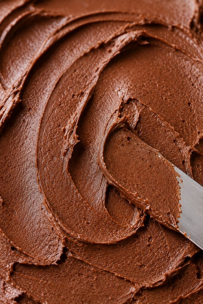 Chocolate Buttercream Frosting Texture