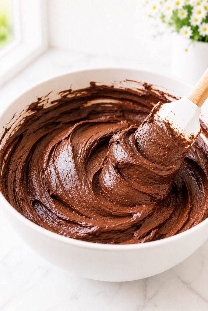Chocolate Buttercream for Matilda Cake