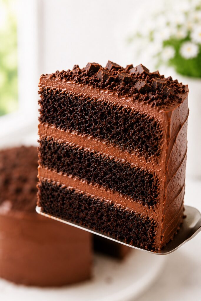 Matilda Cake Slice Serving