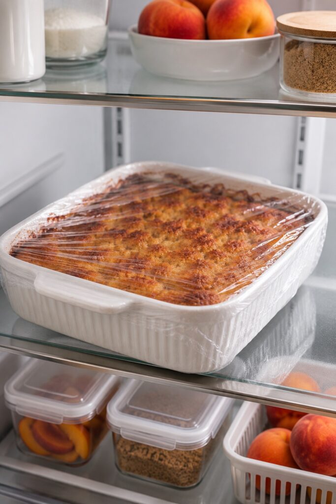 Peach Cobbler Storage