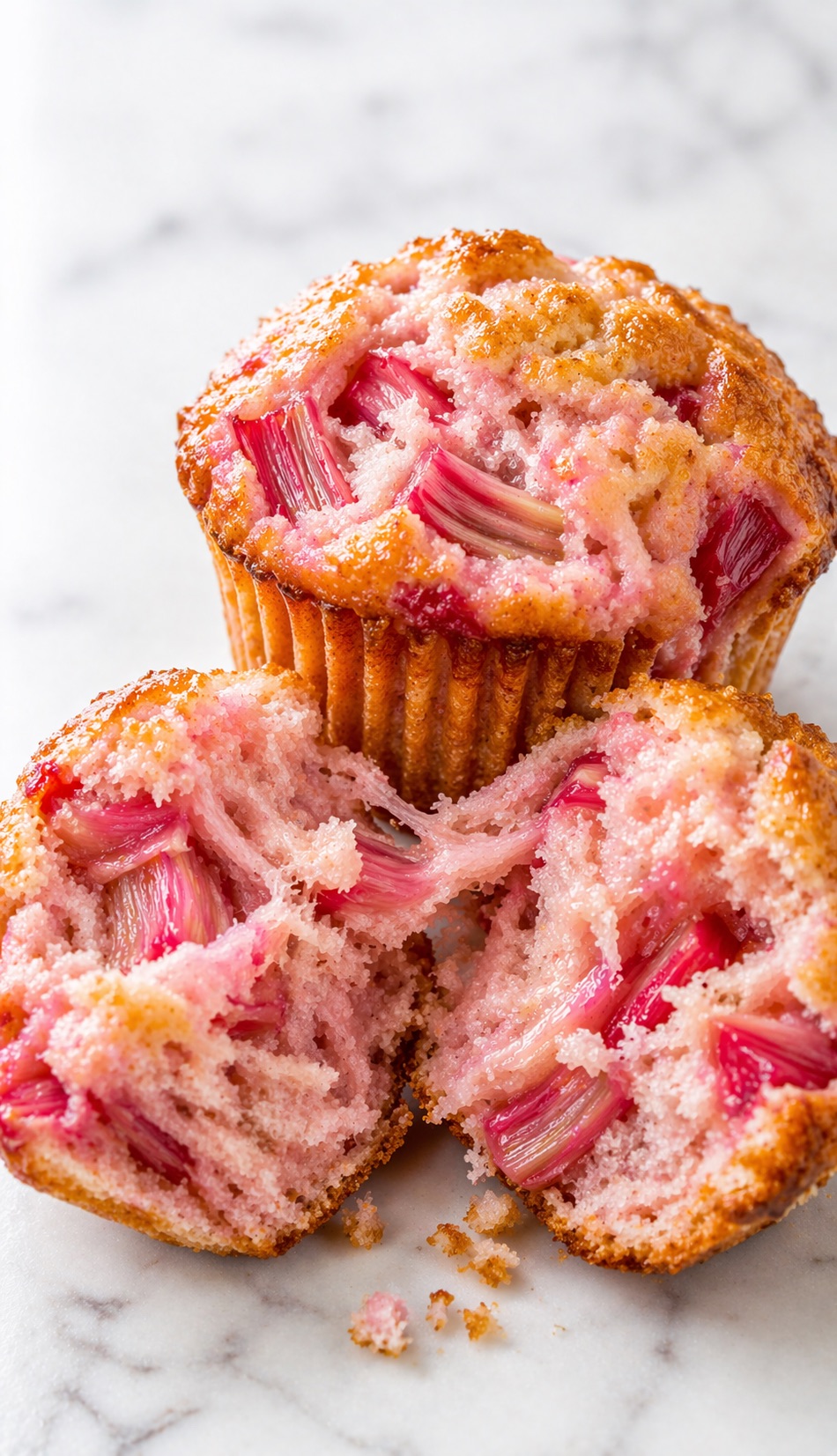 Rhubarb Muffins