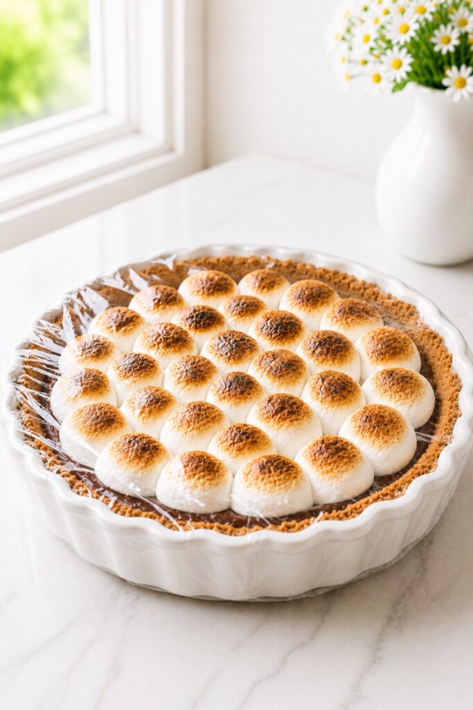 S’mores Pie Storage