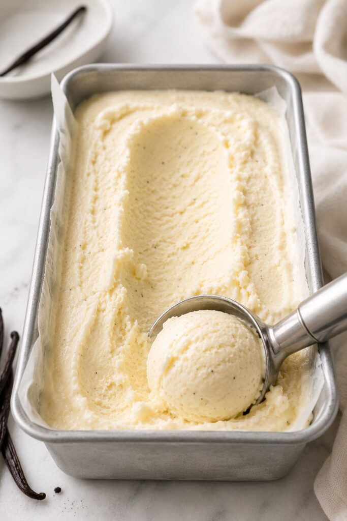 Homemade Vanilla Ice Cream