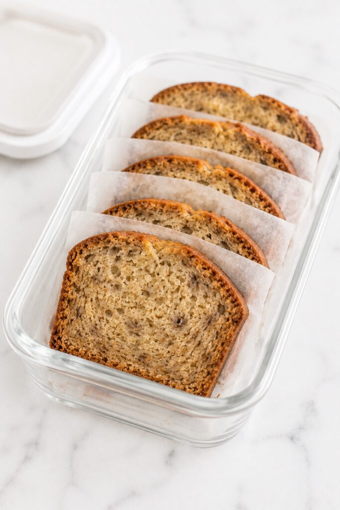 Banana Bread Freezing Tips