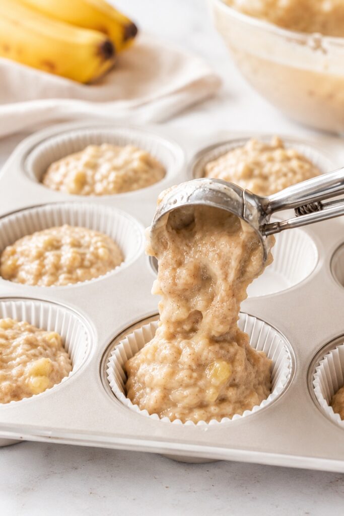 Banana Bread Muffins Batter