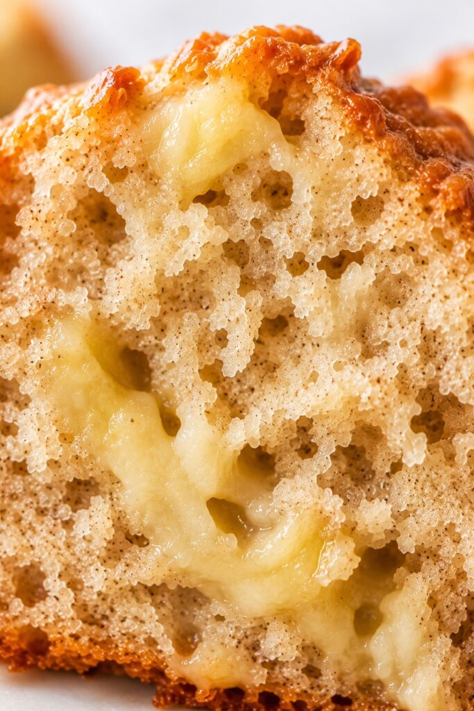 Banana Bread Muffins Texture Close-up