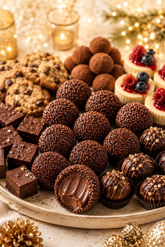 Brigadeiro Holiday Dessert Tray