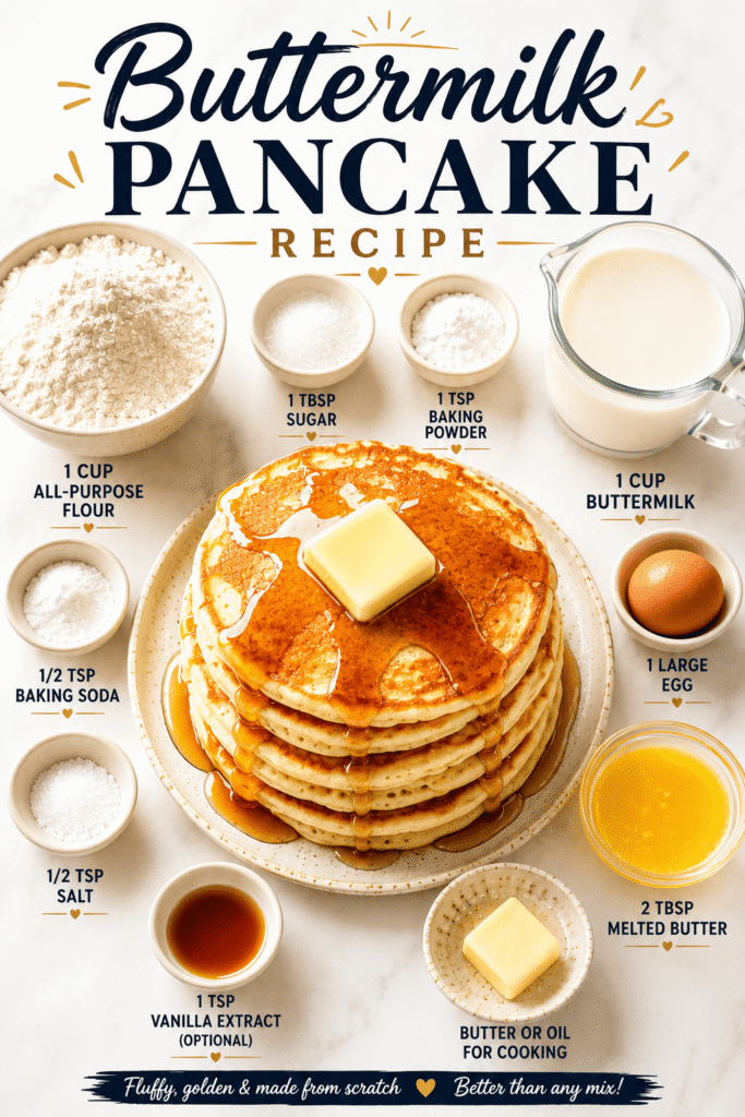 buttermilk pancakes