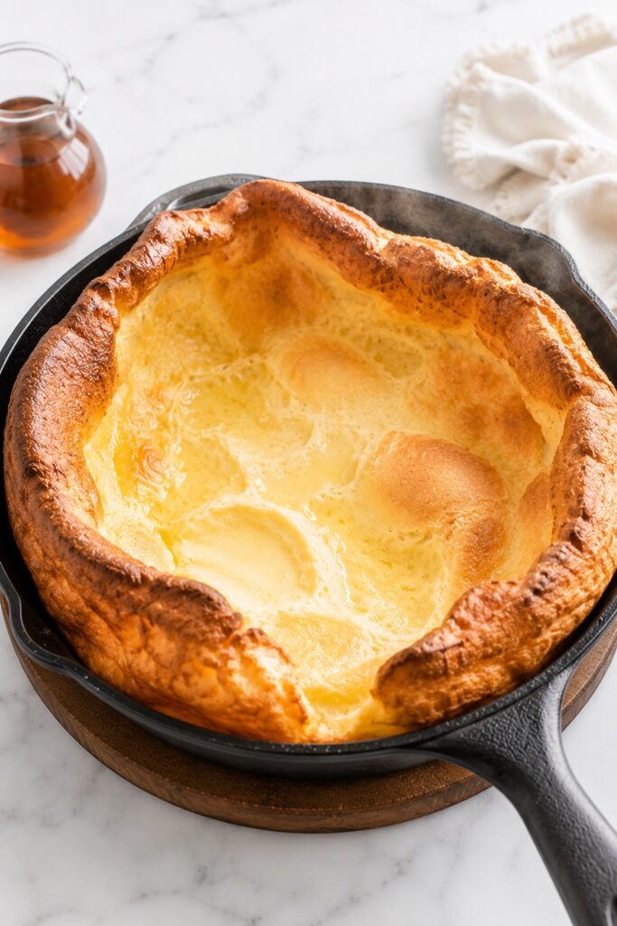 German Pancakes Fresh From The Oven