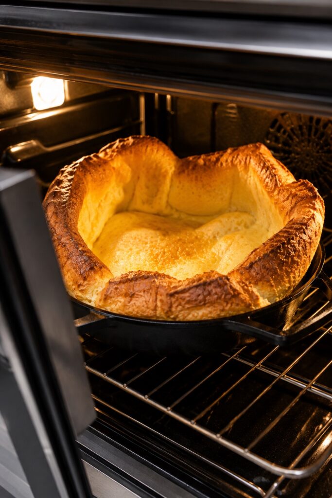 German Pancakes Puff in oven