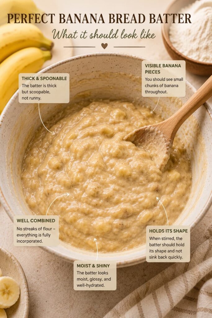 Healthy Banana Bread Batter