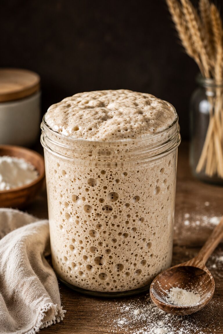 How to Make Sourdough Starter (Easy Step-by-Step for Beginners)