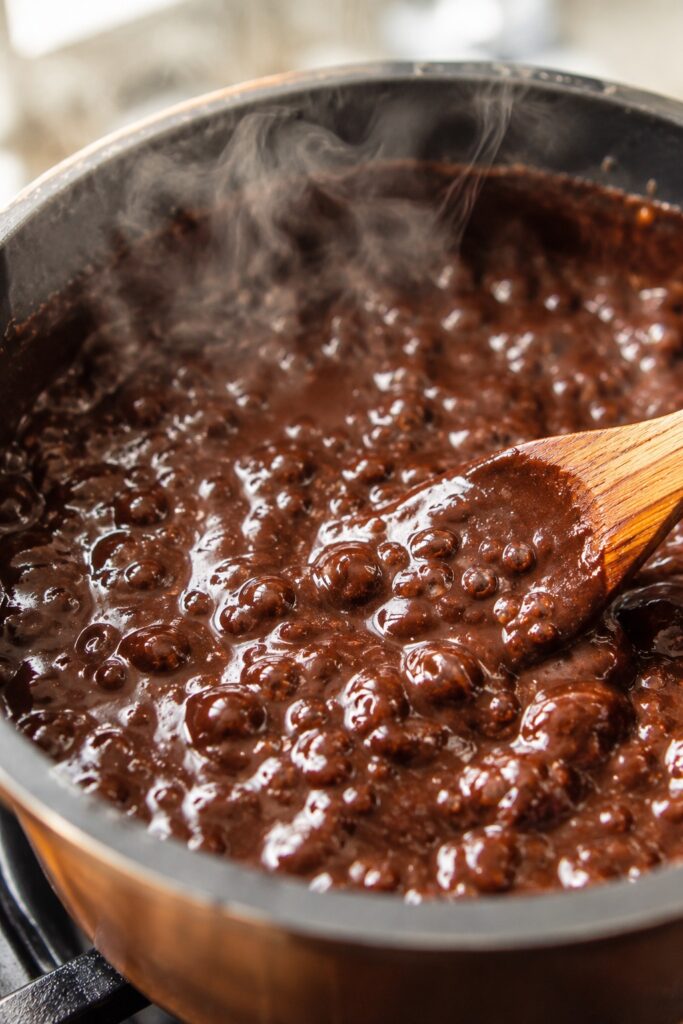 no bake oatmeal cookies cocoa mixture boiling