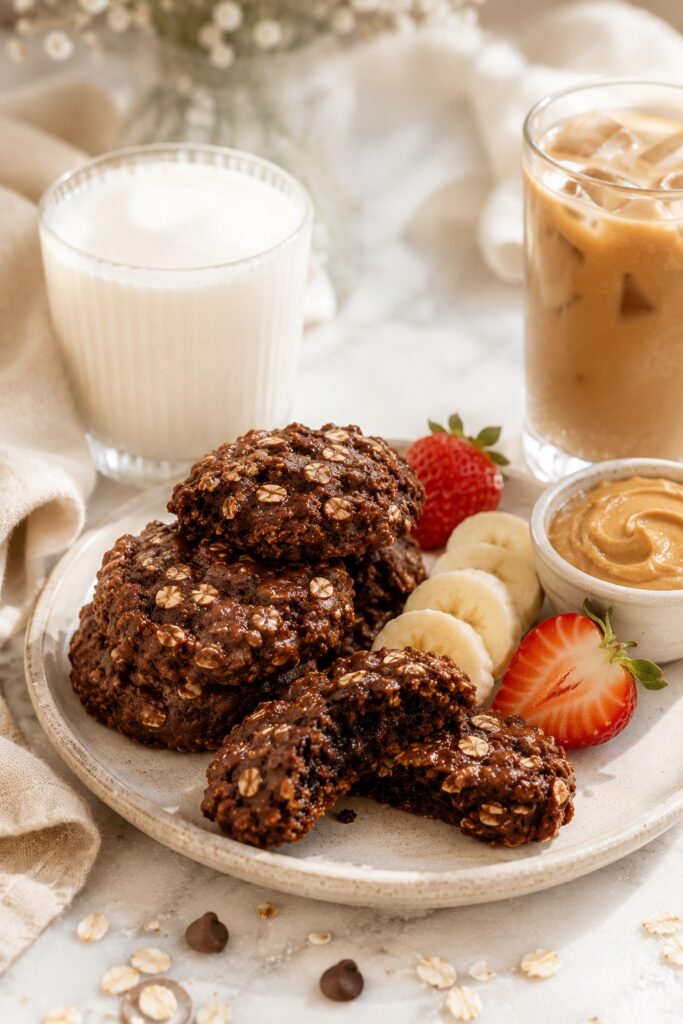 no bake oatmeal cookies serving