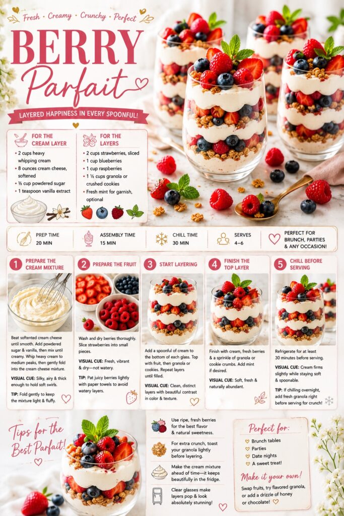 Parfait Recipe Card