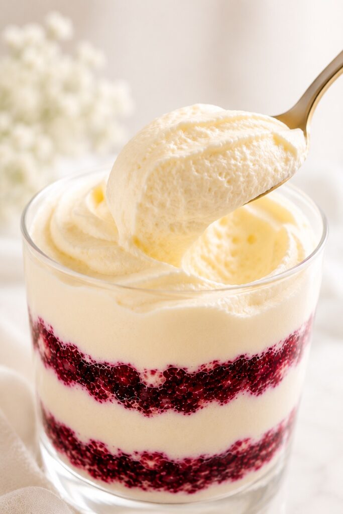 Parfait Spoon serving