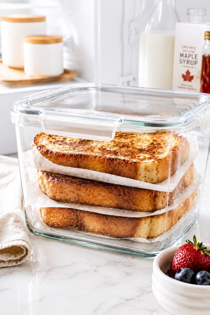 Sourdough French Toast Storage