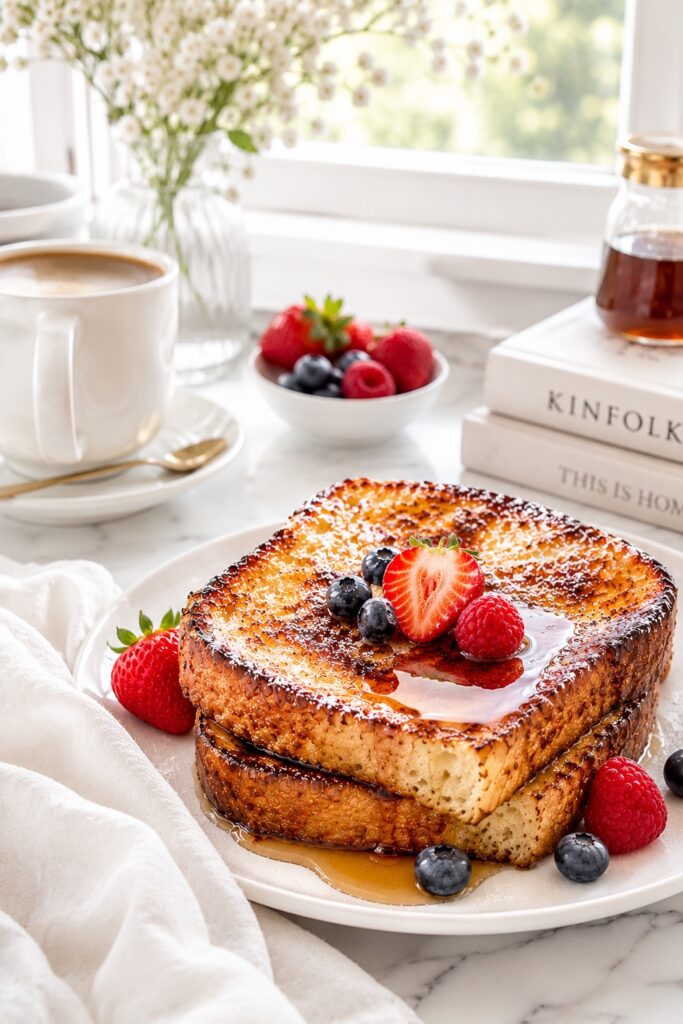 Sourdough French Toast Sunday Brunch