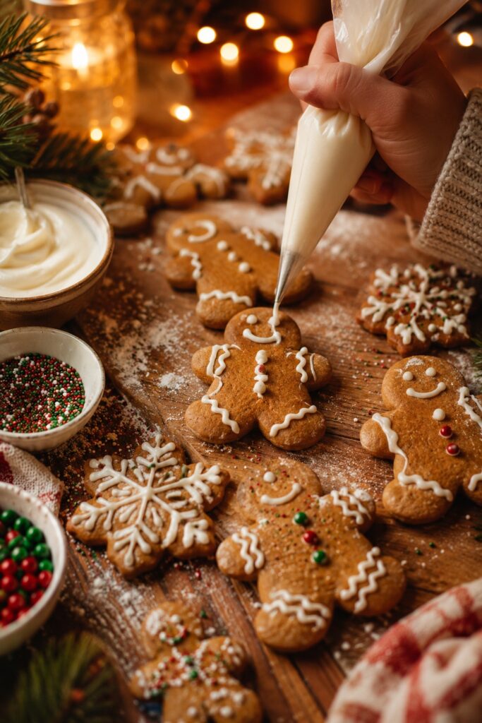 Gingerbread Cookie Decorating