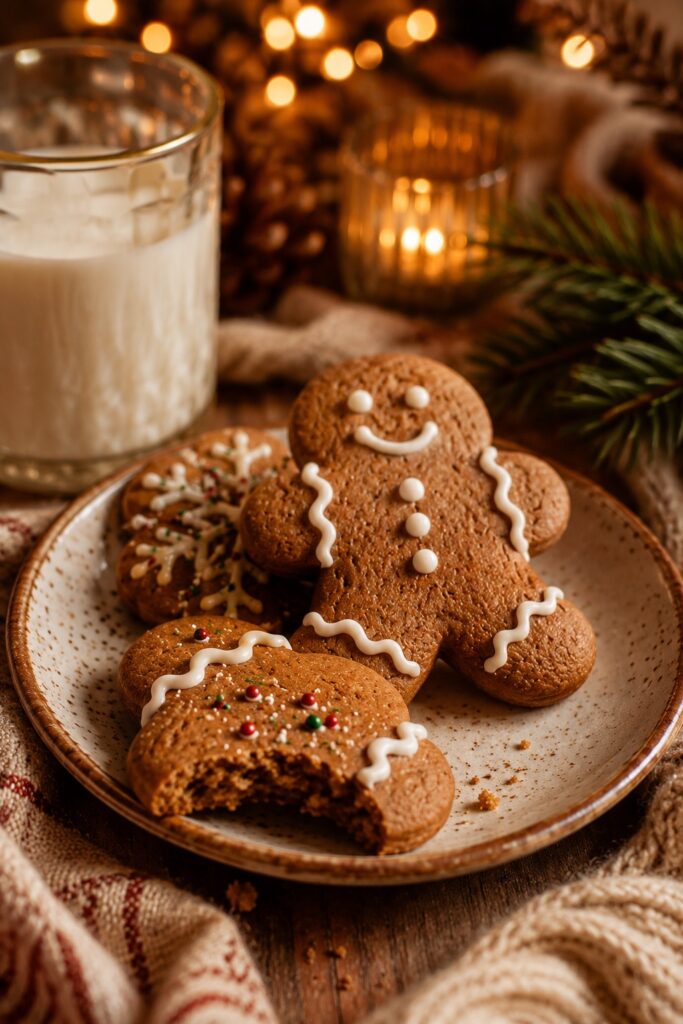 Gingerbread Cookie Recipe Serving Idea