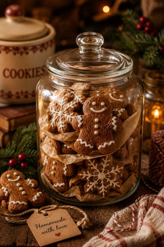 Gingerbread Cookies Storage