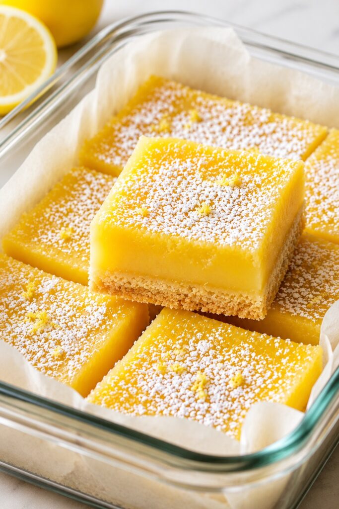 Lemon Bars Make Ahead