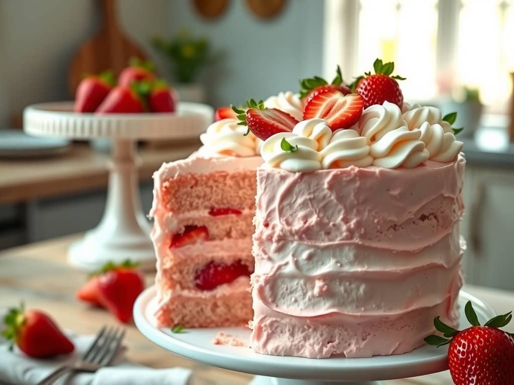 Strawberry Cake