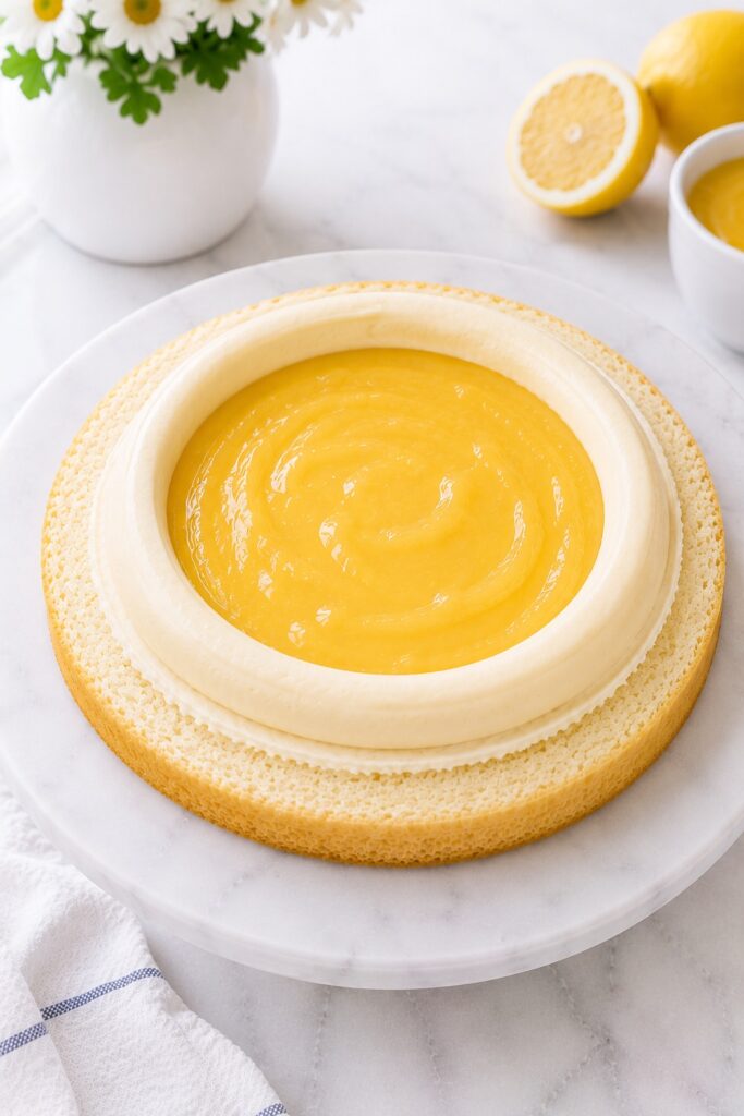 Assembly Step Lemon Curd
