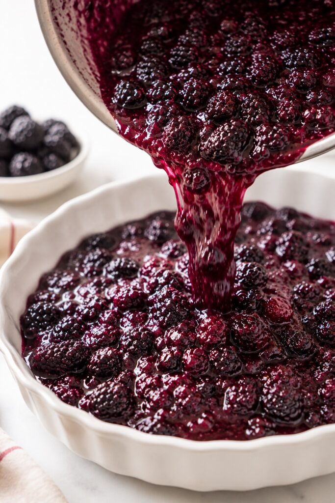 Blackberry Cobbler Filling
