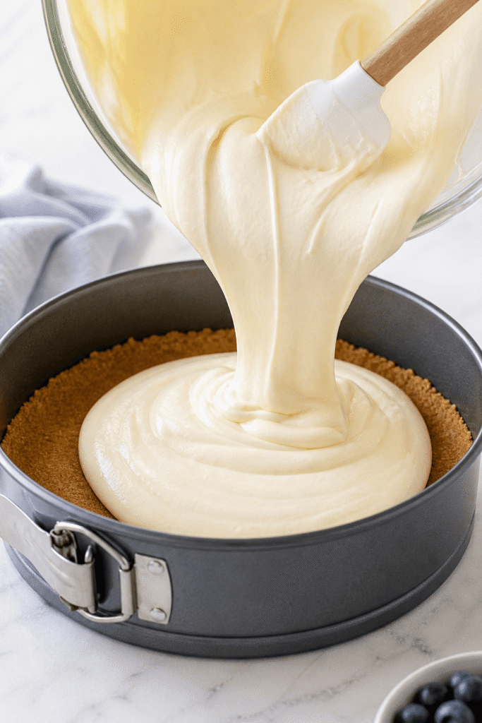 Blueberry Cheesecake Batter