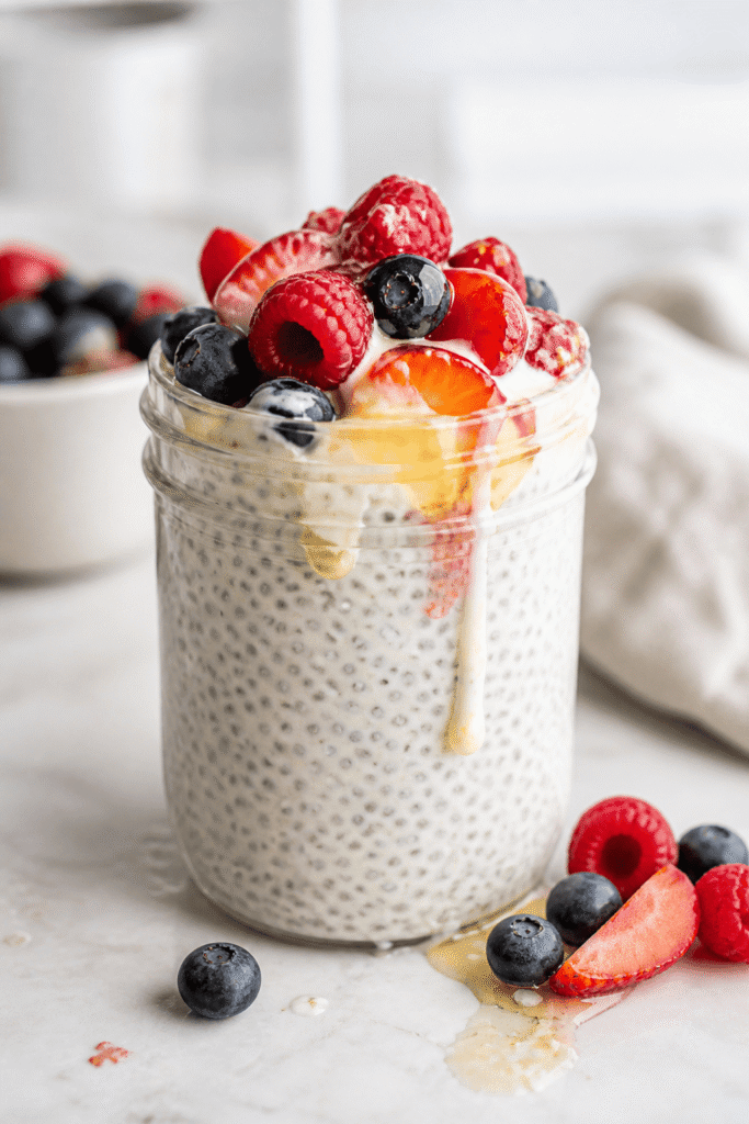 Chia Seed Pudding Serving