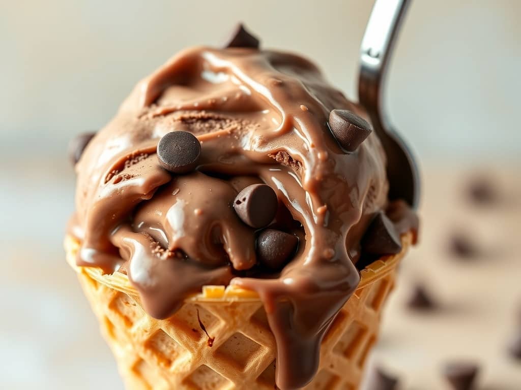 chocolate ice cream chocolate