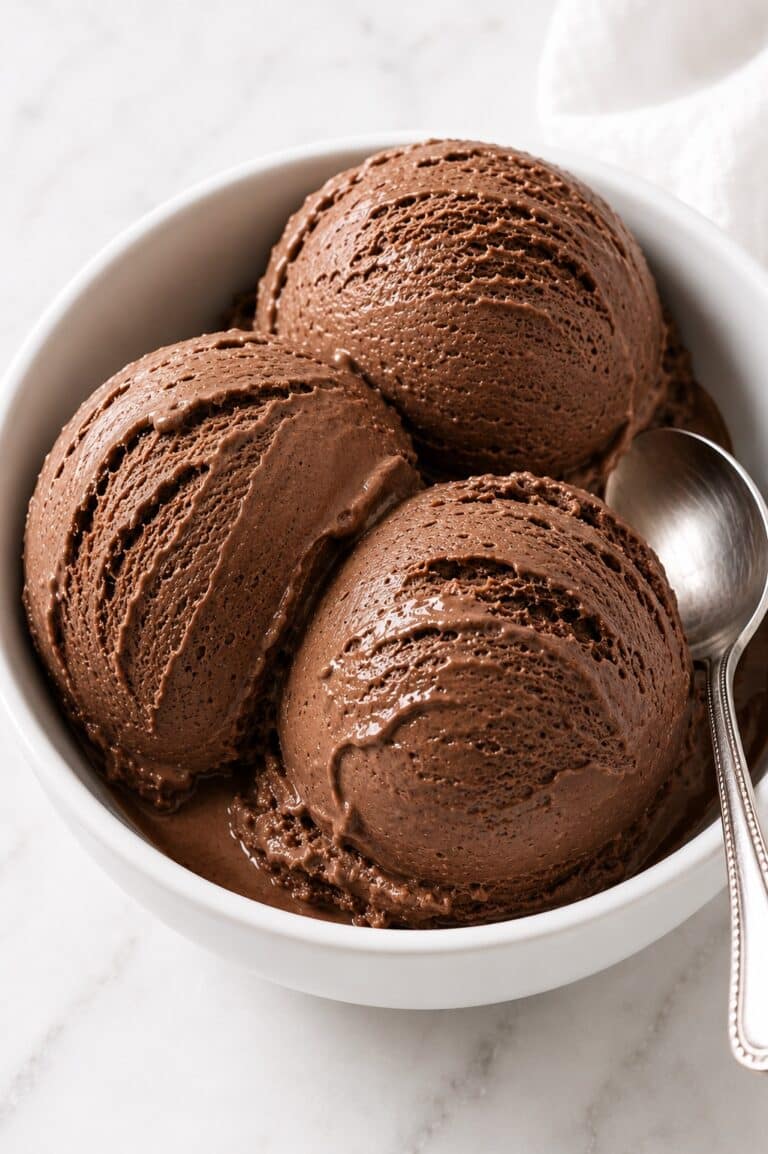 Homemade Chocolate Ice Cream