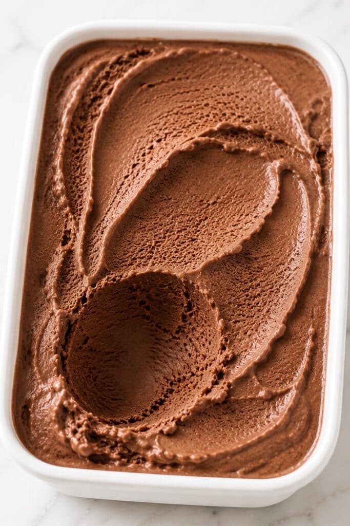 Chocolate Ice Cream Final Texture