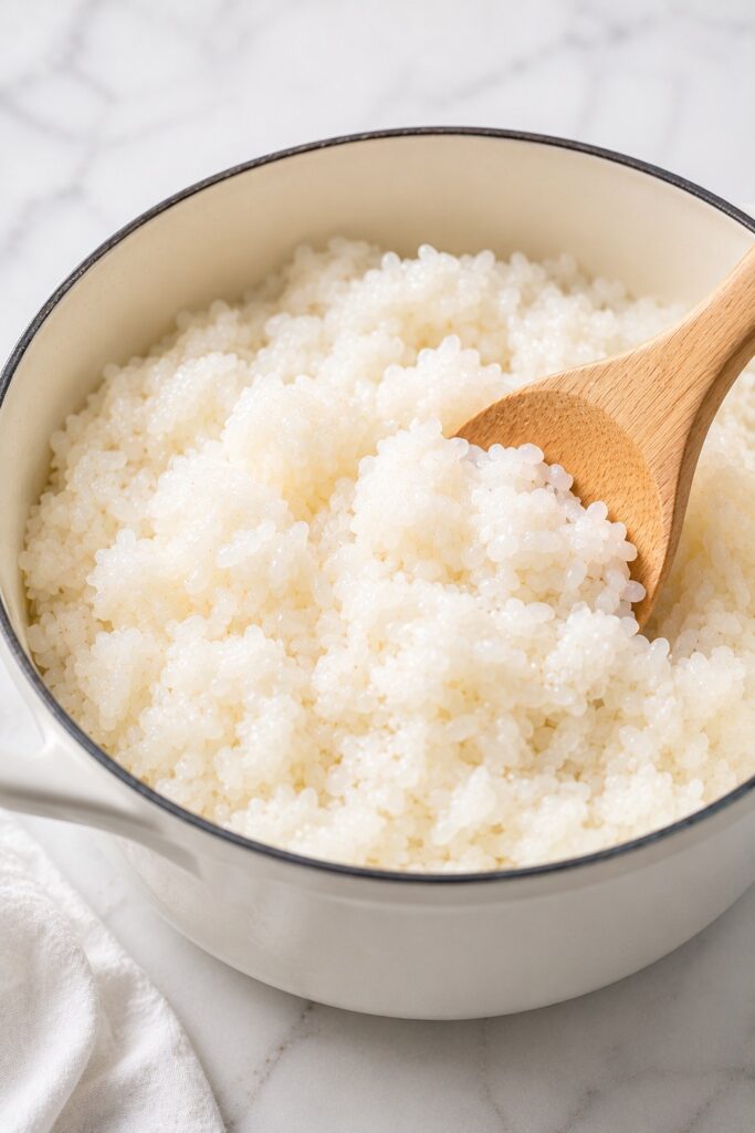 Cooked Sticky Rice